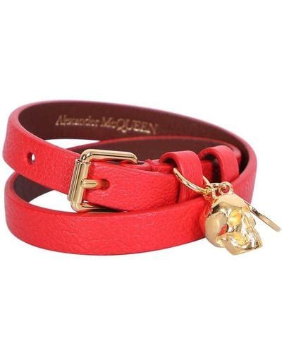 red alexander mcqueen jewelry